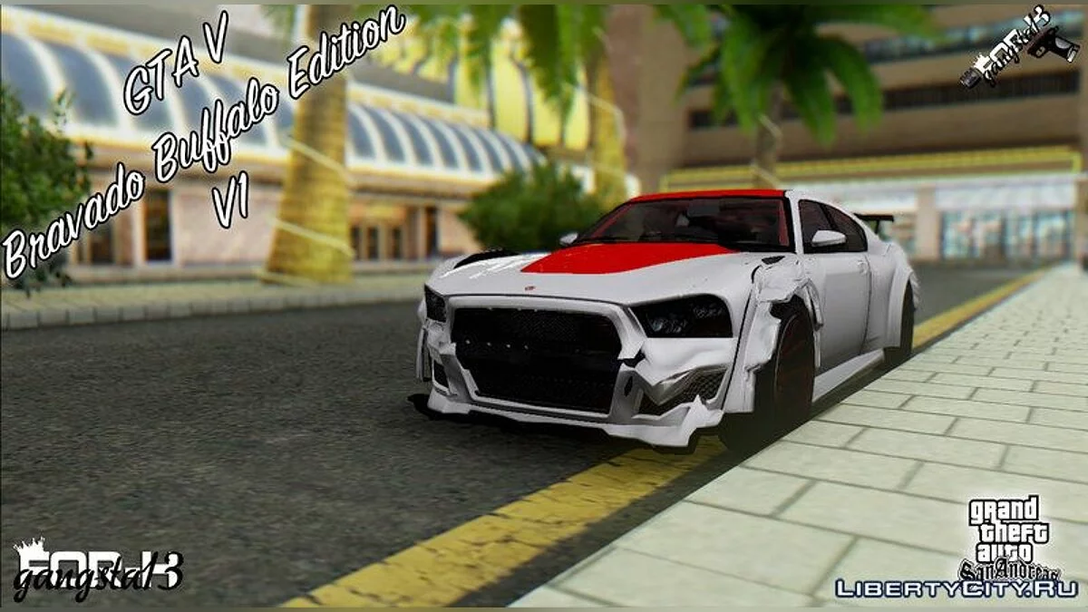 GTA V Bravado Buffalo Edition v1 / GTA San Andreas
