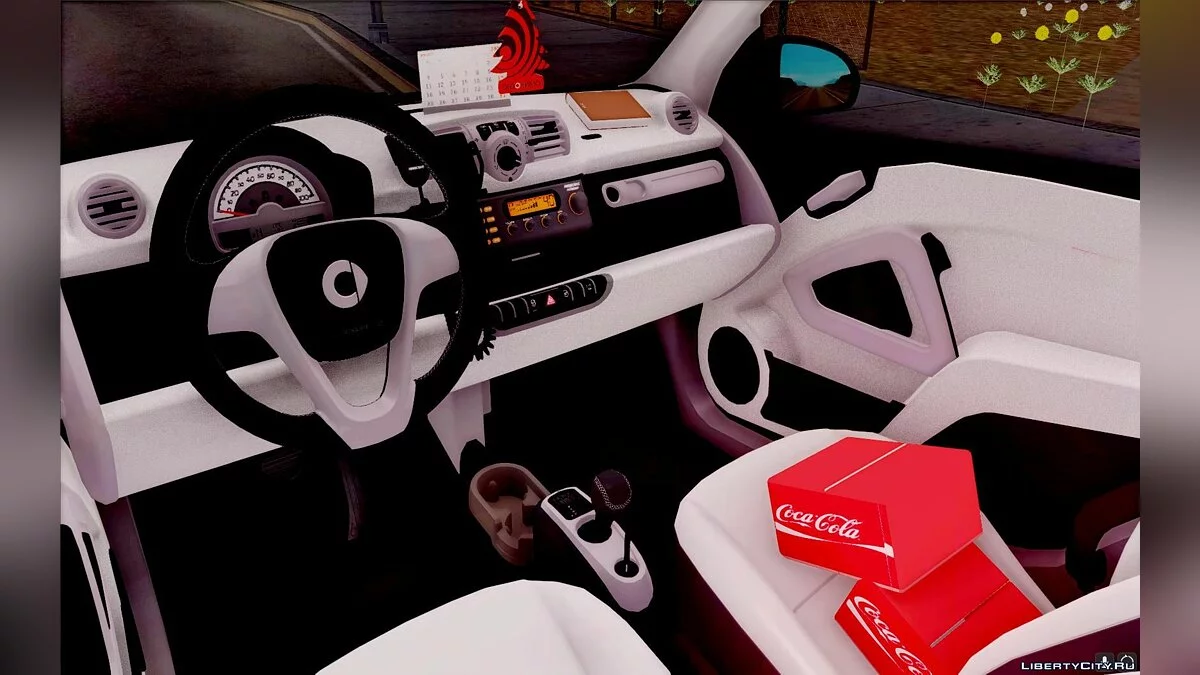 Smart ForTwo Coca-Cola Worker / GTA San Andreas
