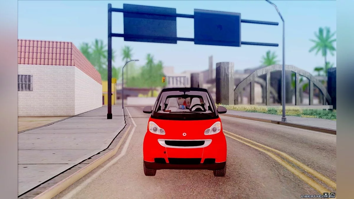 Smart ForTwo Coca-Cola Worker / GTA San Andreas