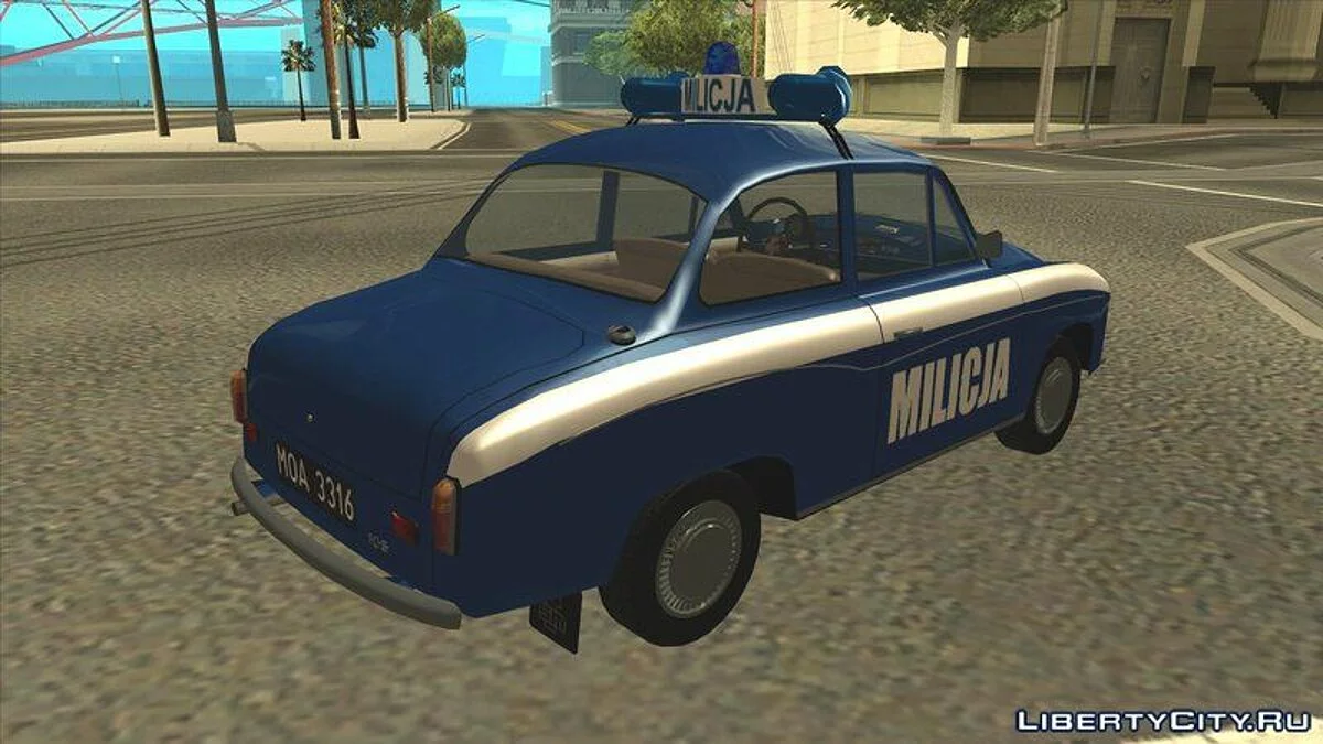 FSM Syrena 105 Milicja / GTA San Andreas