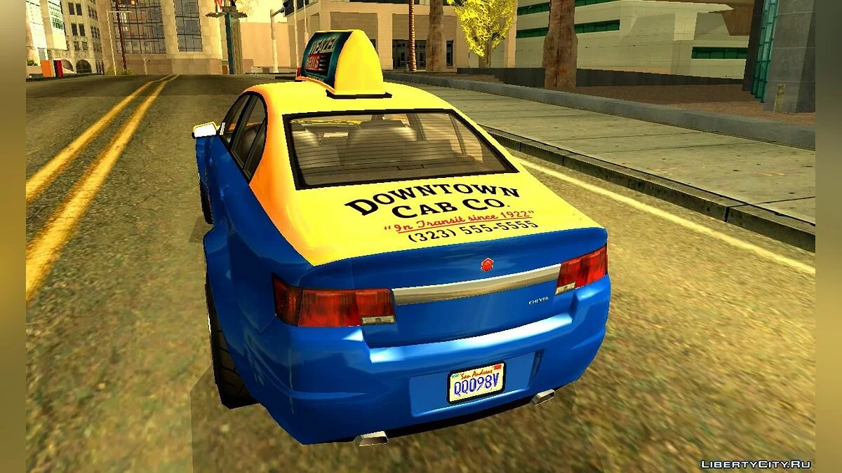 Cheval Fugitive Downtown Cab Co. Taxi / GTA San Andreas