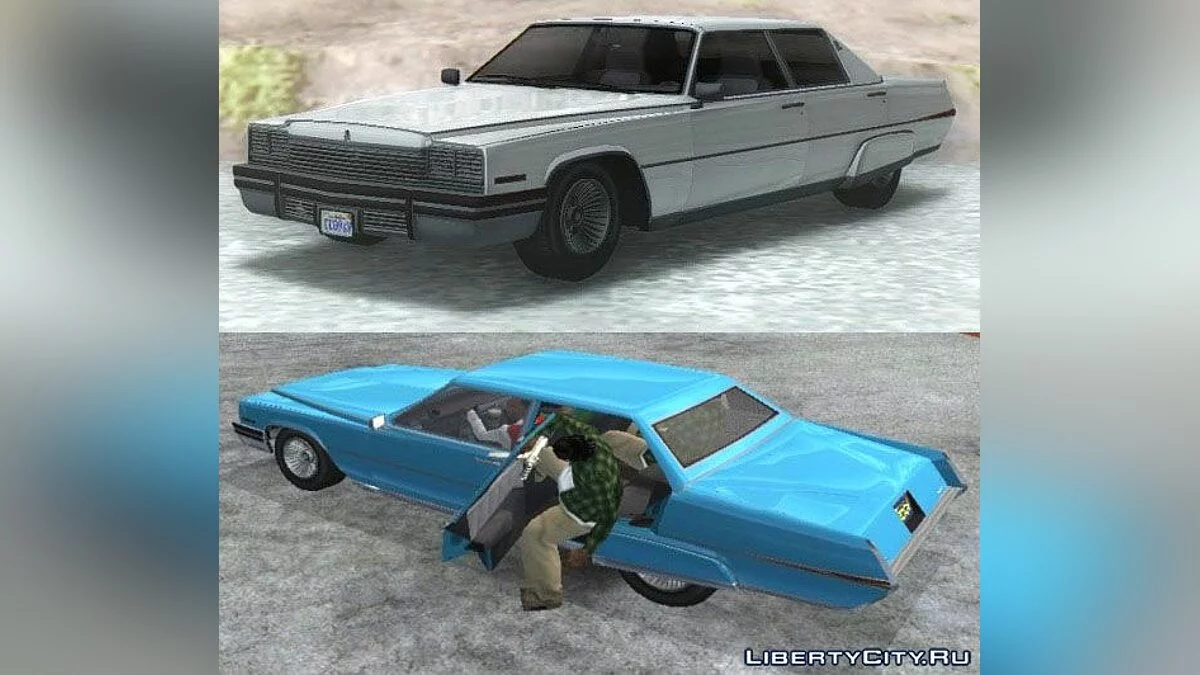 GTA V Albany Manana 4-doors / GTA San Andreas