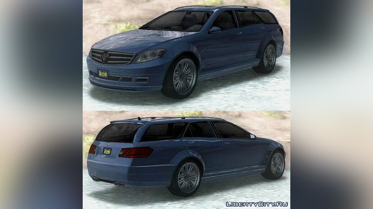 Скачать GTA V Benefactor Schafter Wagon для GTA San Andreas