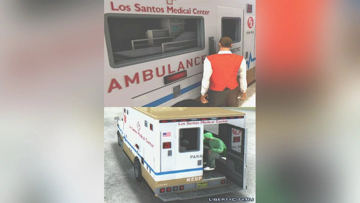 GTA V Brute Ambulance / GTA San Andreas