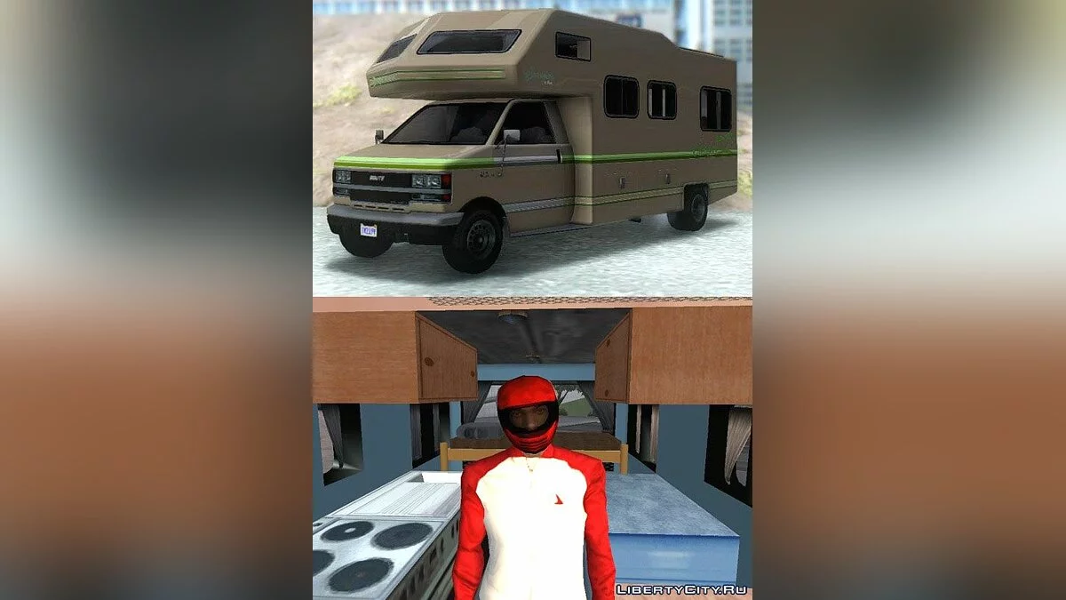 GTA V Brute Camper / GTA San Andreas