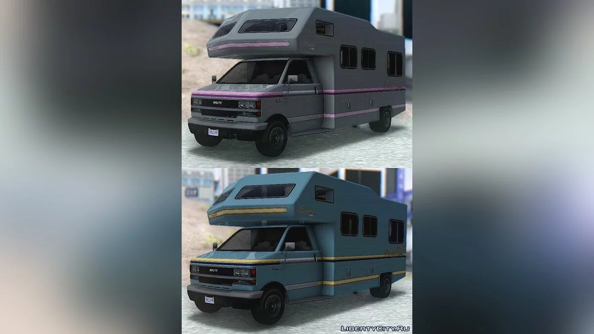 GTA V Brute Camper / GTA San Andreas