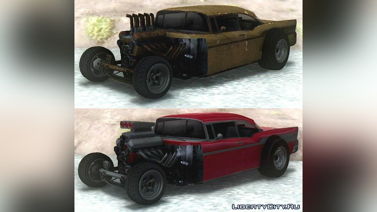 Скачать GTA V Declasse Tornado Rat Rod & Cleaner для GTA San Andreas