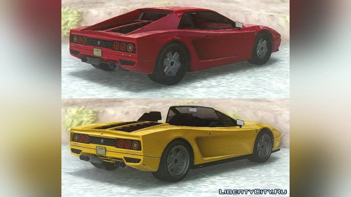GTA V Grotti Cheetah Classic & Spyder / GTA San Andreas