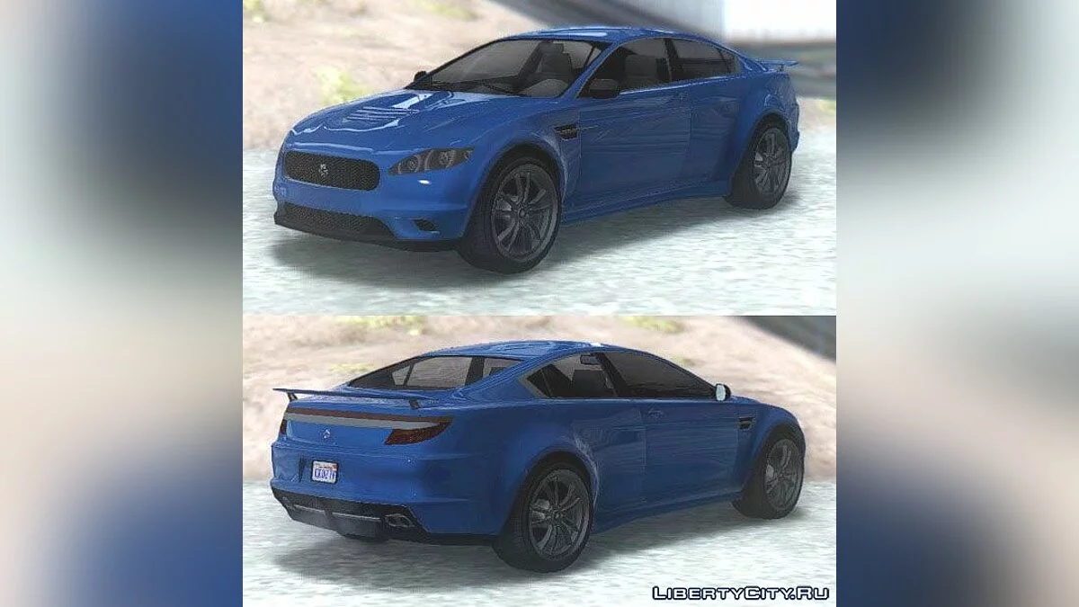 GTA V Ocelot Jackal 2-doors / GTA San Andreas