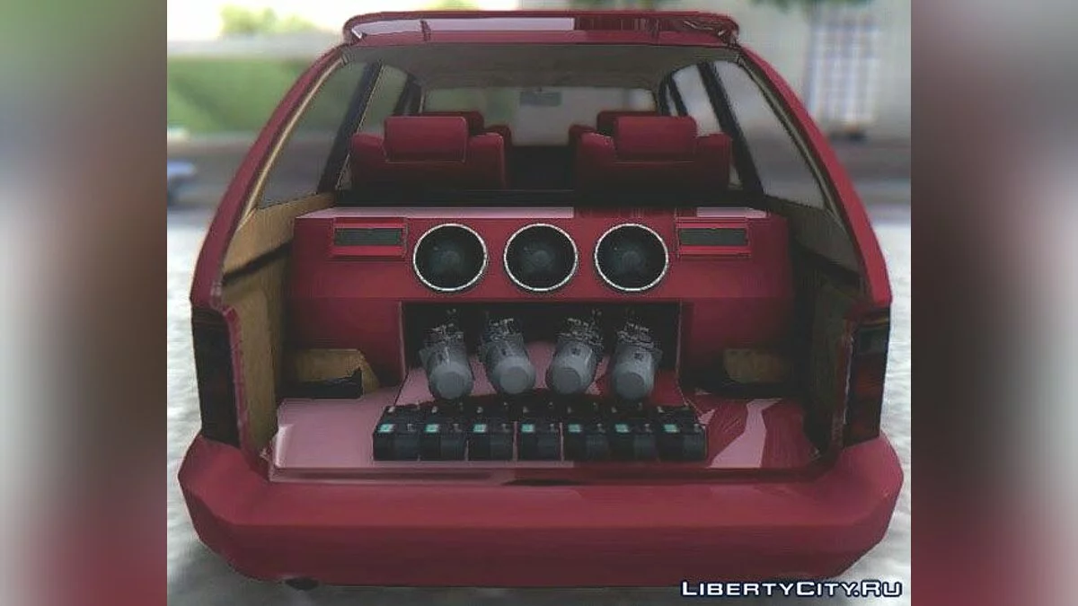GTA V Vapid Minivan Custom / GTA San Andreas