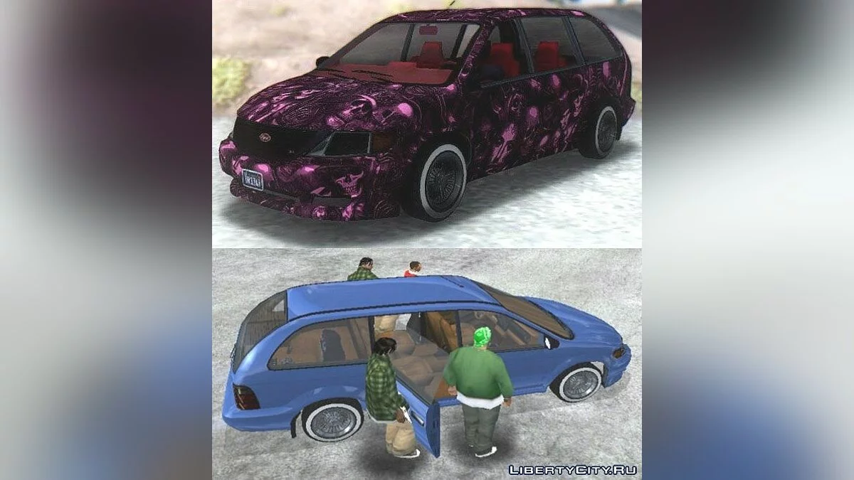 GTA V Vapid Minivan Custom / GTA San Andreas