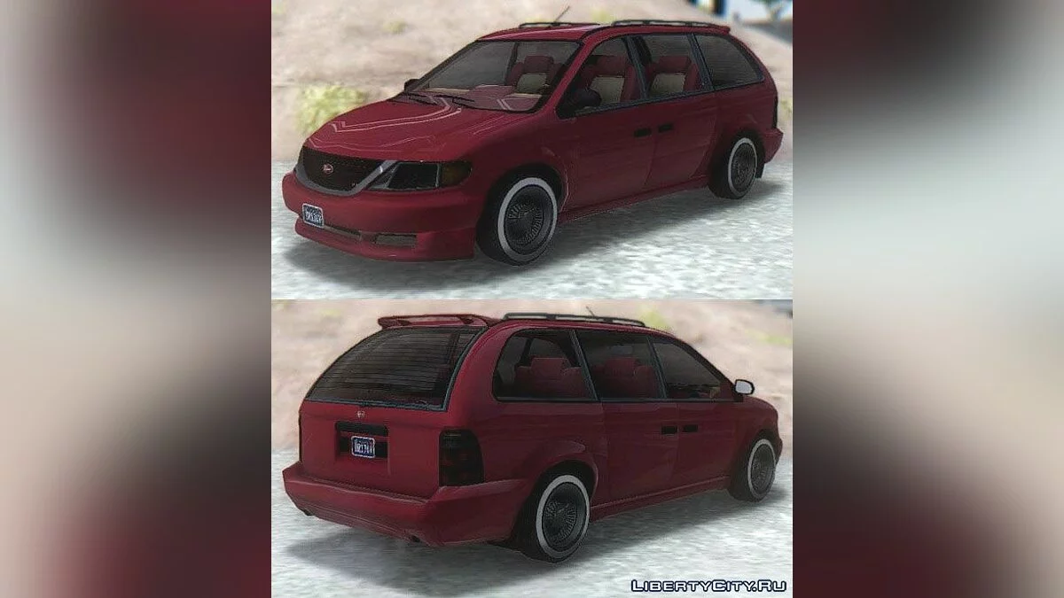 GTA V Vapid Minivan Custom / GTA San Andreas