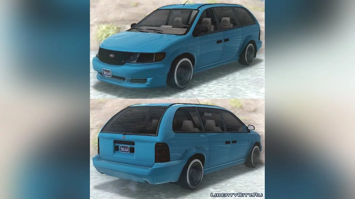 GTA V Vapid Minivan Custom / GTA San Andreas