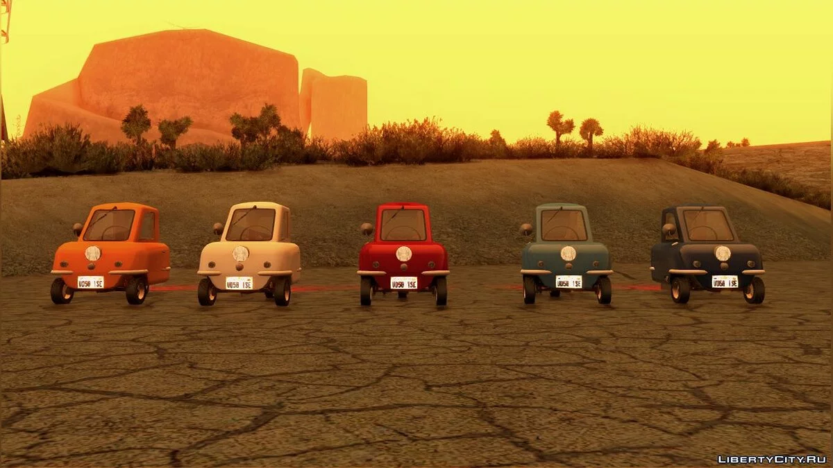 2011 Peel P50 V1.1 / GTA San Andreas
