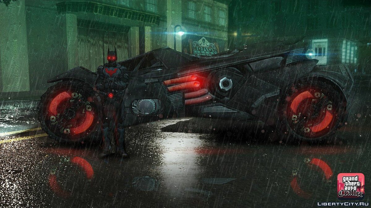 Скачать 2015 Batmobile Arkham Knight для GTA San Andreas