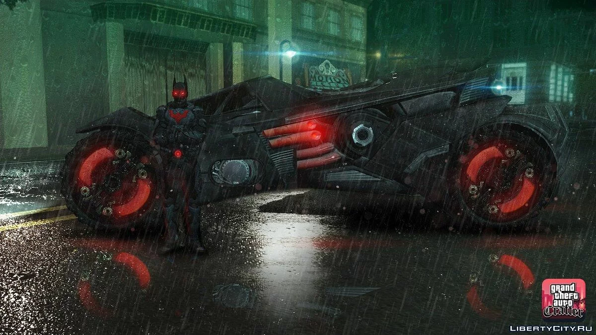 2015 Batmobile Arkham Knight / GTA San Andreas
