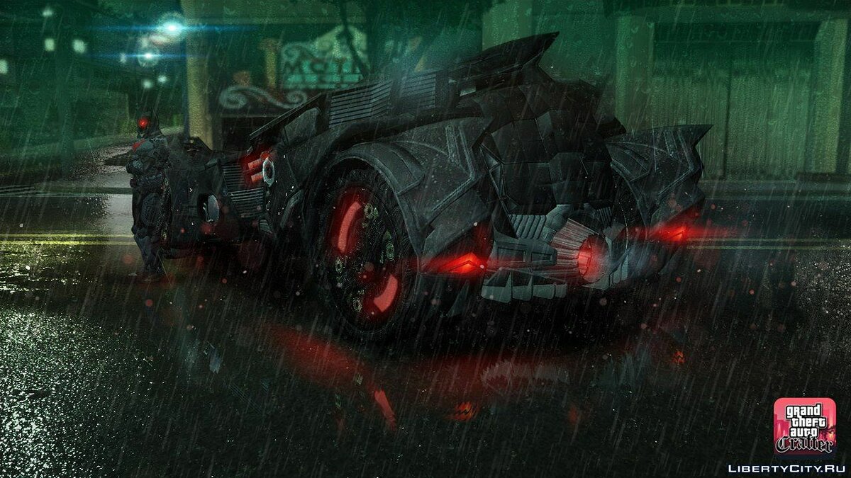 Скачать 2015 Batmobile Arkham Knight для GTA San Andreas