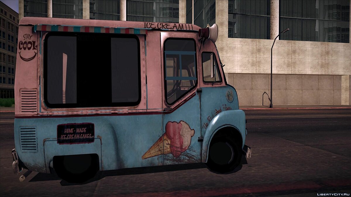 Скачать Hitman Absolution Ice Cream Van для GTA San Andreas