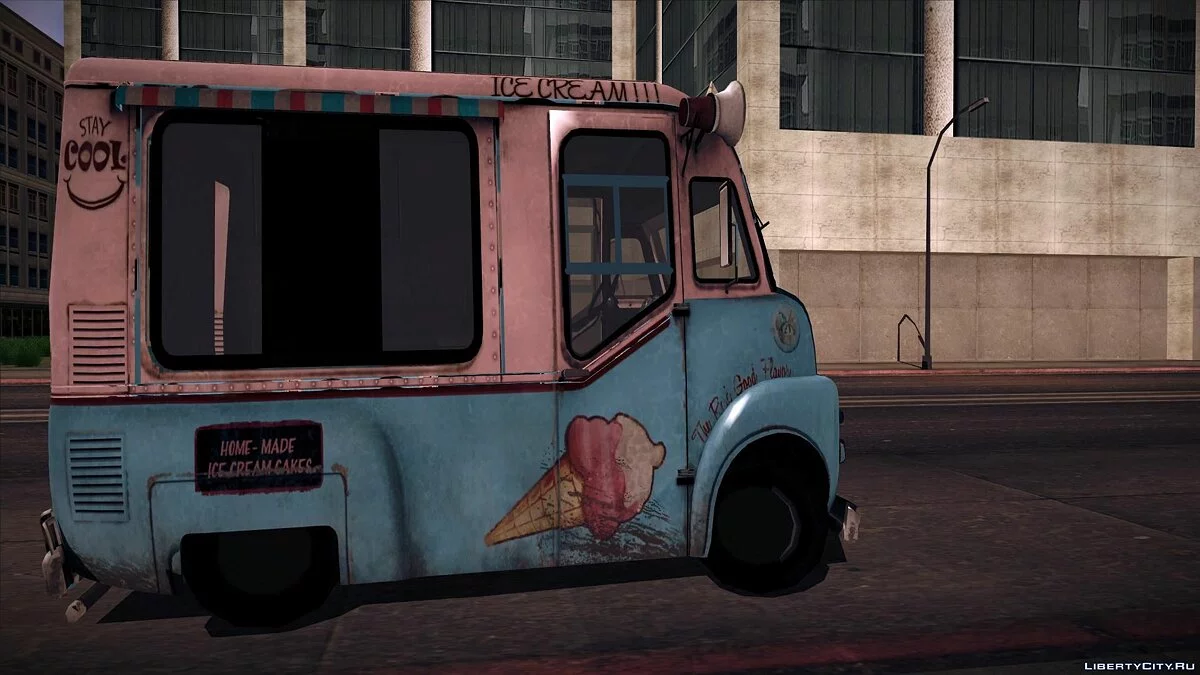 Hitman Absolution Ice Cream Van / GTA San Andreas