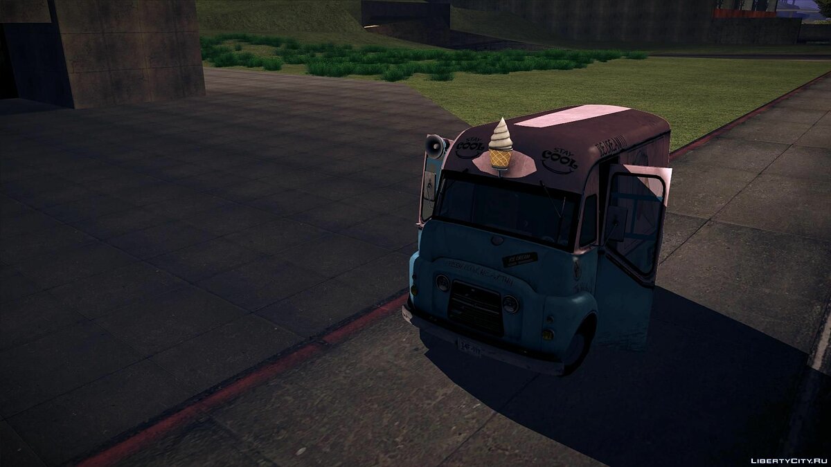 Скачать Hitman Absolution Ice Cream Van для GTA San Andreas