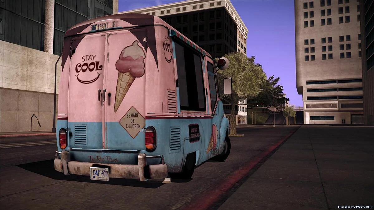 Hitman Absolution Ice Cream Van / GTA San Andreas