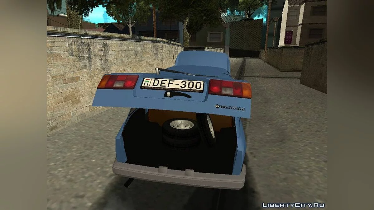 Wartburg 1.3 Tourist / GTA San Andreas