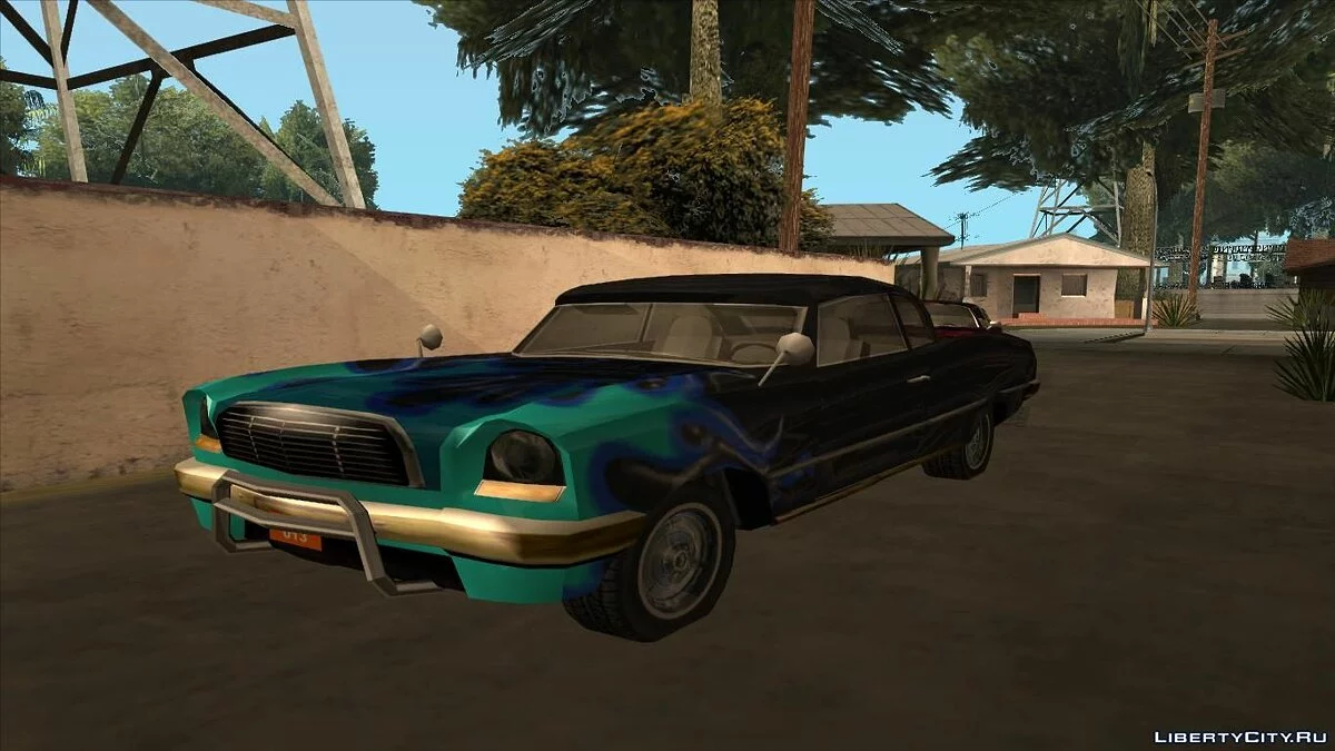 Driver PL Namorra/Tuning Paint job V2 / GTA San Andreas