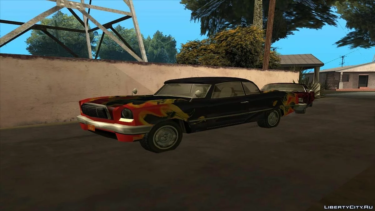 Driver PL Namorra/Tuning Paint job V2 / GTA San Andreas