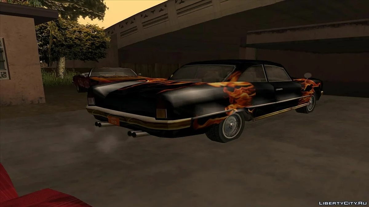 Driver PL Namorra/Tuning Paint job V2 / GTA San Andreas