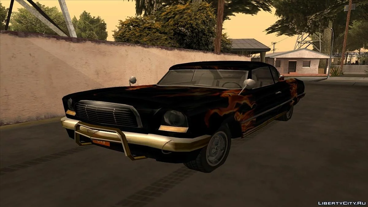 Driver PL Namorra/Tuning Paint job V2 / GTA San Andreas