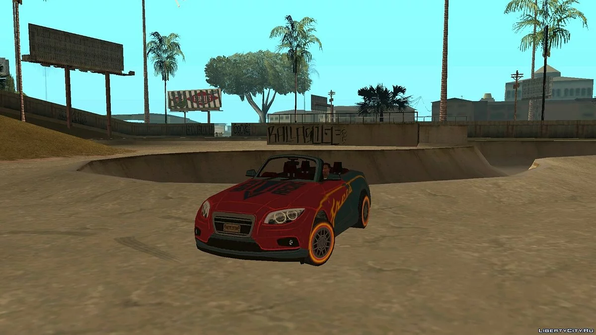 ROS Rosy Comet Car из игры Rules Of Survival / GTA San Andreas