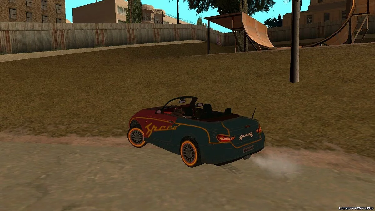 ROS Rosy Comet Car из игры Rules Of Survival / GTA San Andreas