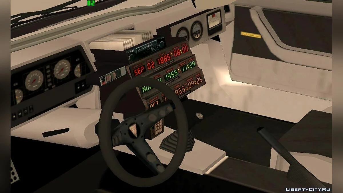 Deluxo Time Machine BTTF 1 Version Complete / GTA San Andreas