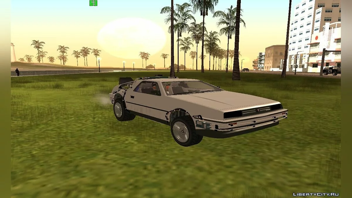 Deluxo Time Machine BTTF 1 Version Complete / GTA San Andreas