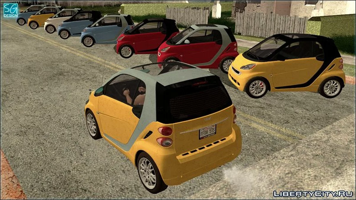 2012 SMART FOR TWO - MQ / GTA San Andreas
