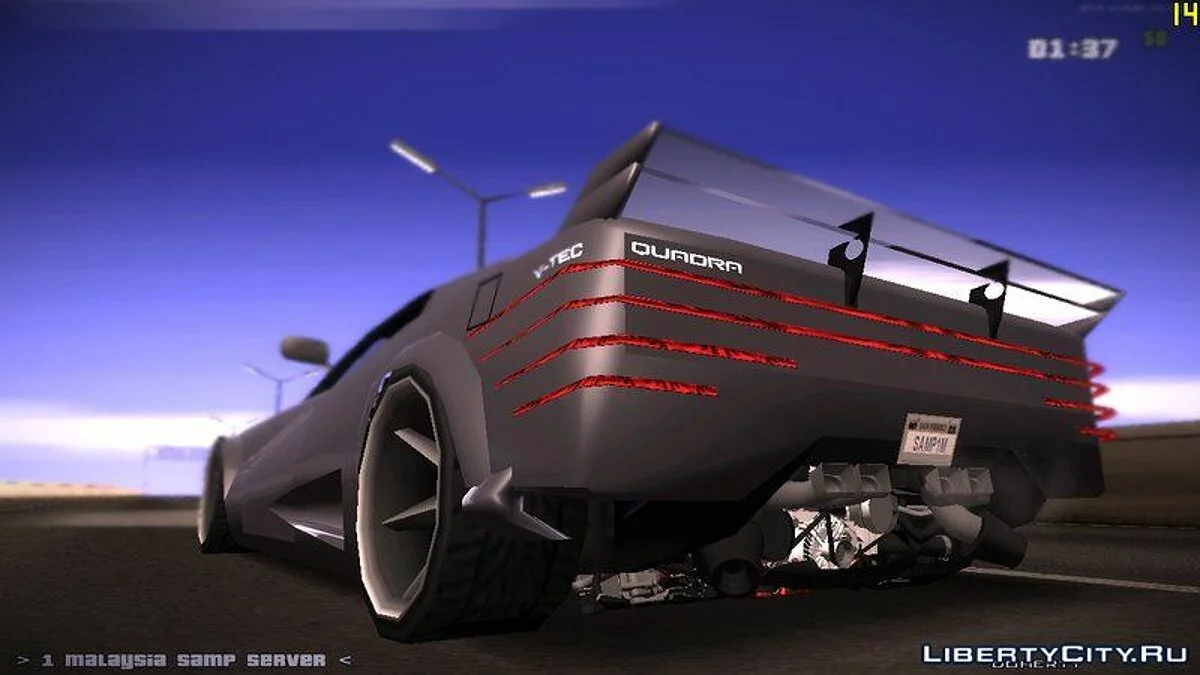 QUDRA из Cyberpunk 2077 [GTA Style] / GTA San Andreas