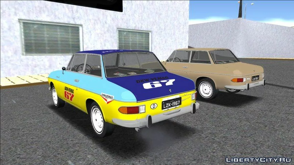 DKW-Vemag Fissore S 1967 / GTA San Andreas