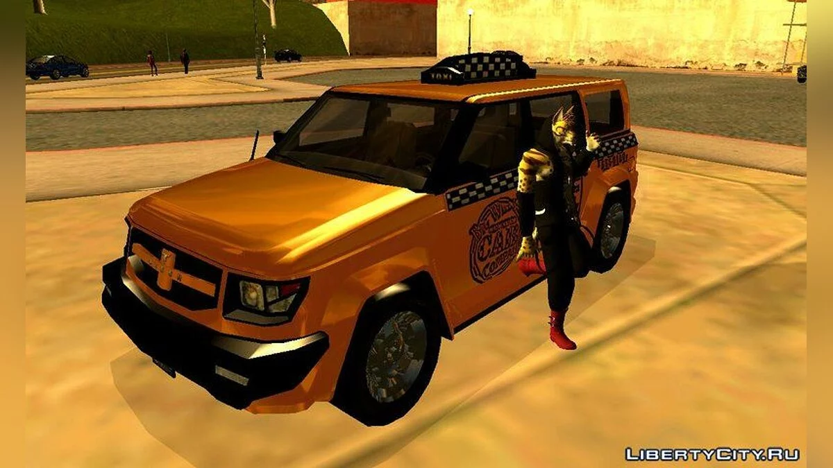 Такси из Saints Row 4 / GTA San Andreas