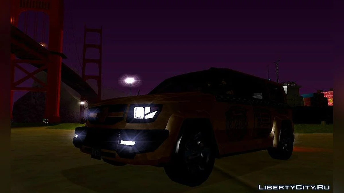 Такси из Saints Row 4 / GTA San Andreas