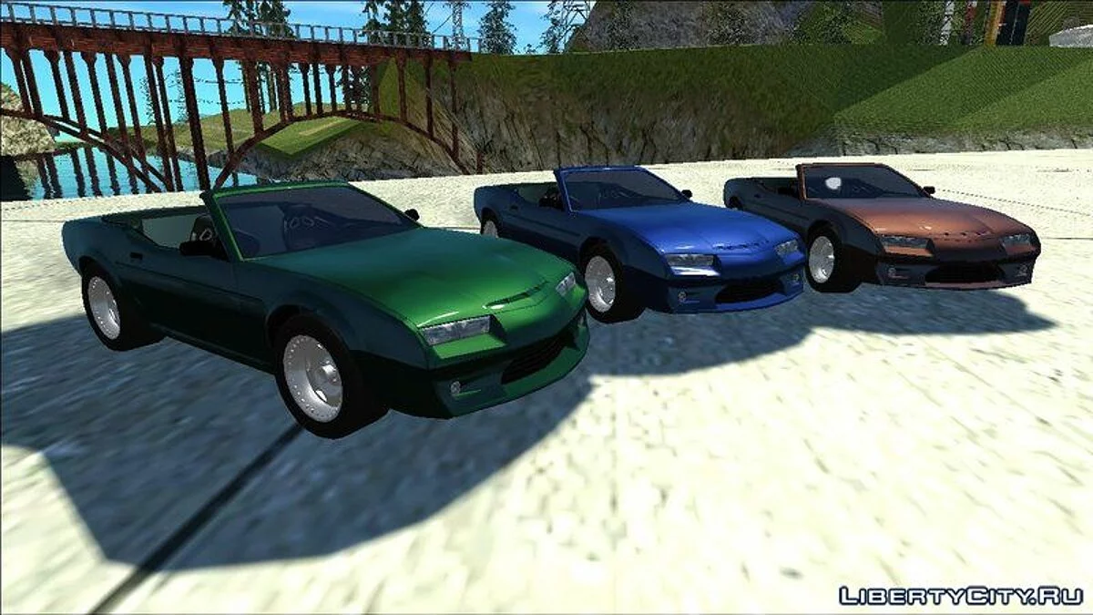 FlatQut Daytana Cabrio / GTA San Andreas