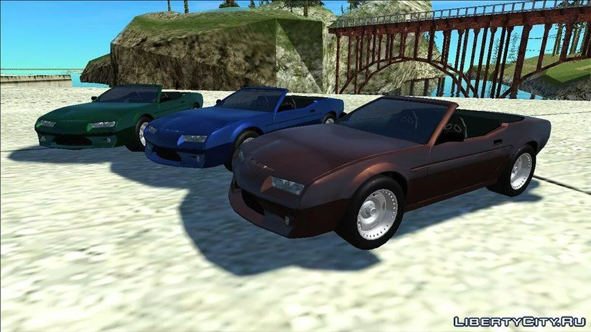 FlatQut Daytana Cabrio / GTA San Andreas