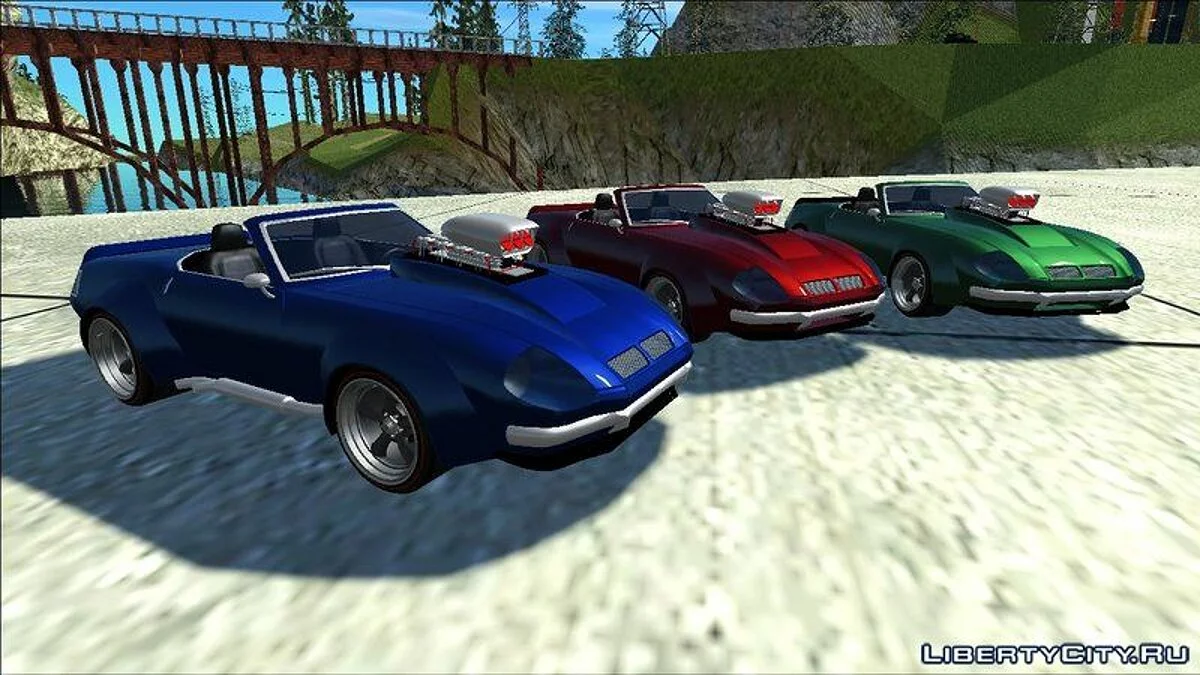 FlatQut Lancea Cabrio (Кастом) / GTA San Andreas