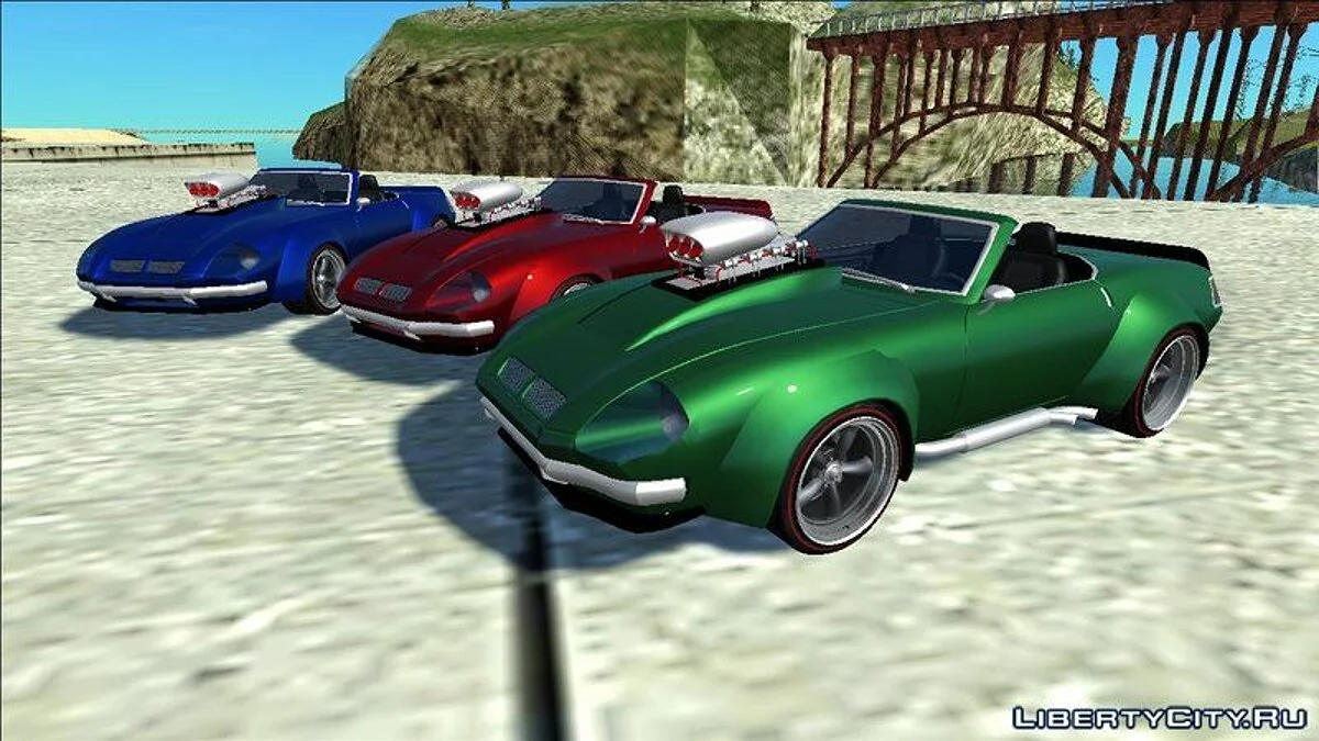 FlatQut Lancea Cabrio (Кастом) / GTA San Andreas