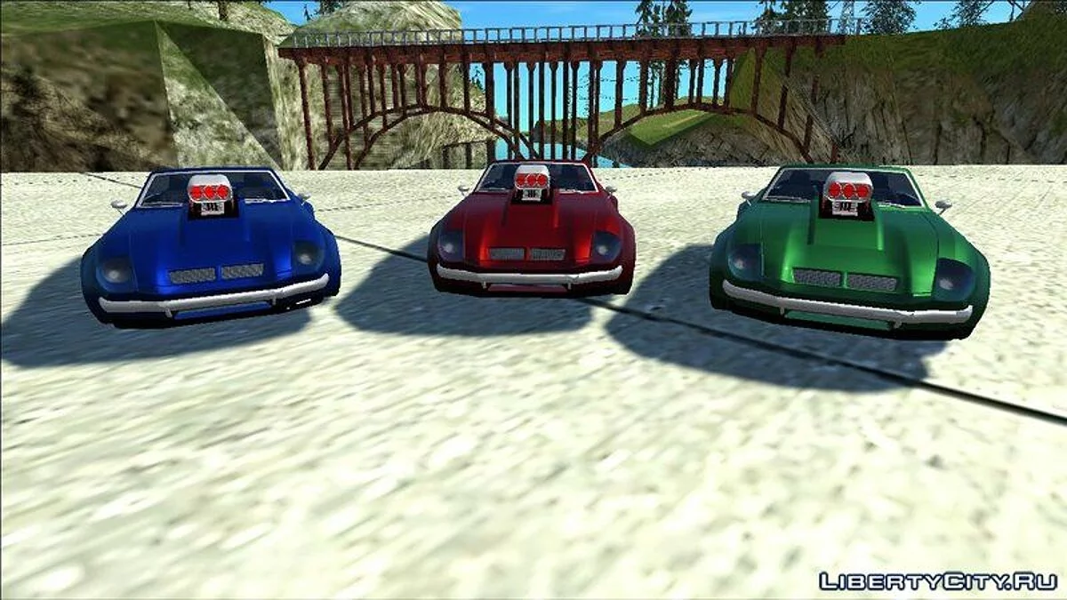 FlatQut Lancea Cabrio (Кастом) / GTA San Andreas