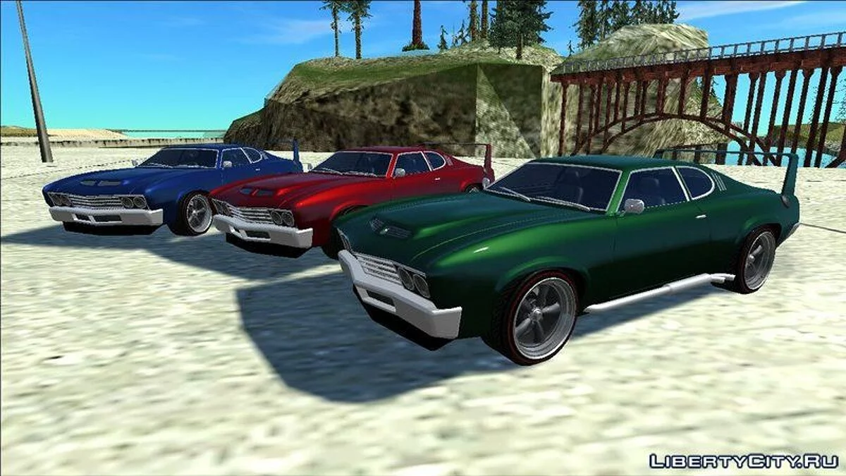 FlatQut Scorpion (Кастом) / GTA San Andreas