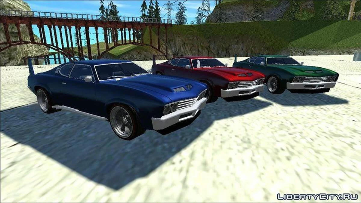 FlatQut Scorpion (Кастом) / GTA San Andreas