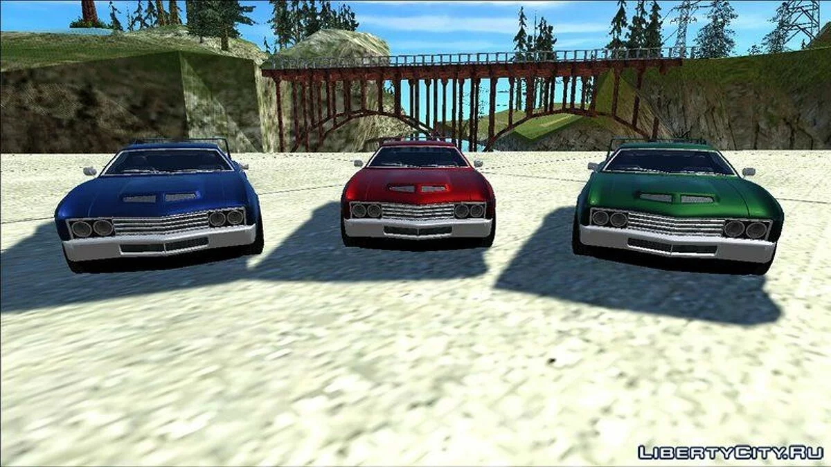 FlatQut Scorpion (Кастом) / GTA San Andreas