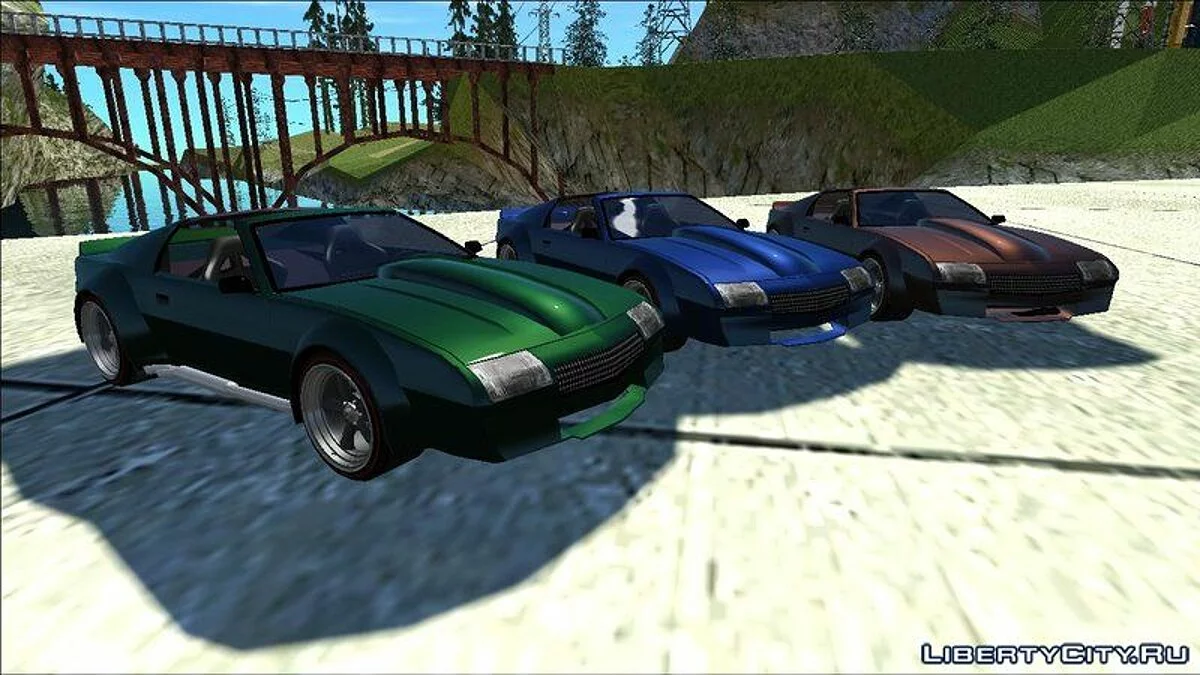 FlatQut Splitter Cabrio / GTA San Andreas