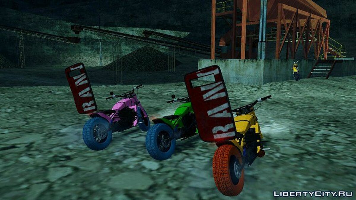 Скачать GTA Online Arena Wars: Nightmare Deathbike для GTA San Andreas