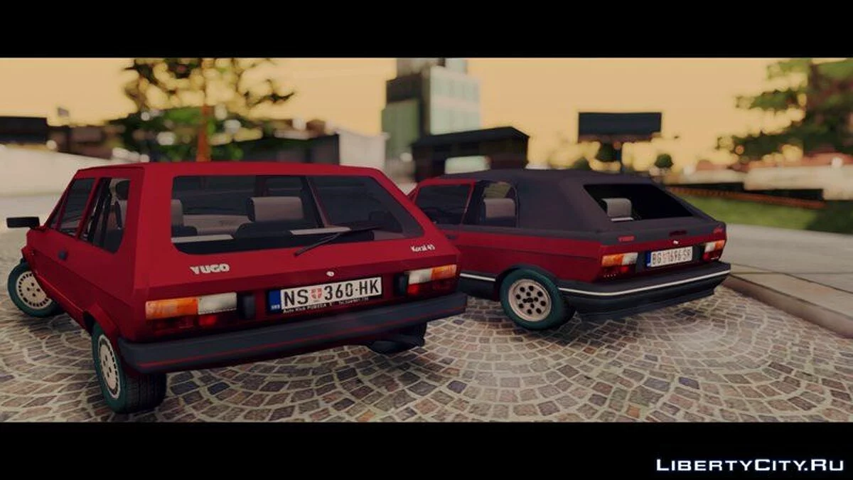 Yugo Koral Kabrio 1994 / GTA San Andreas